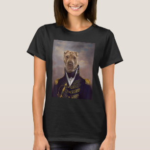 Shar Pei Hond Renaissance Huisdier Portret Middele T-shirt