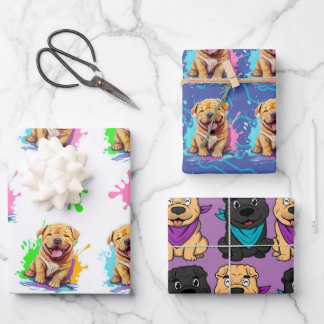 Shar Pei inpakpapier Vel