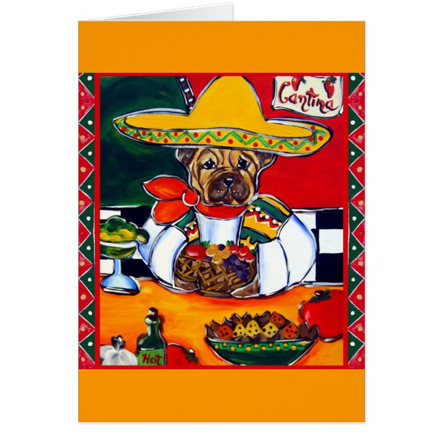 Shar-Pei Mexico Chef (Voorkant)