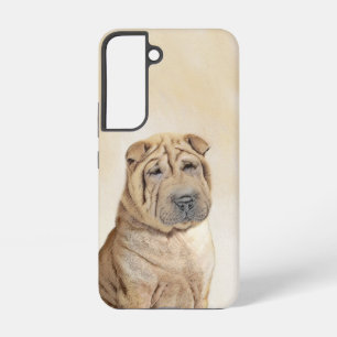 Shar Pei-schildering - Cute Original Dog Art Samsung Galaxy Hoesje