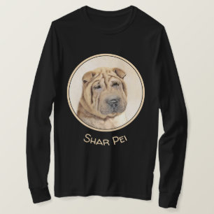Shar Pei-schildering - Cute Original Dog Art T-shirt