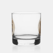 Shar Pei-schildering - Cute Original Dog Art Whisky Glas (Rechts)