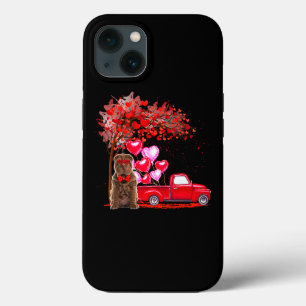 Shar Pei Sunglazen Hearts Tree Pickup Truck Lover iPhone 13 Hoesje