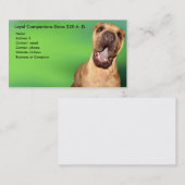 Shar-pei Visitekaartje (Voorkant / Achterkant)