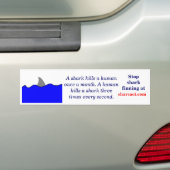 Sharc Act Bumpersticker (Op auto)