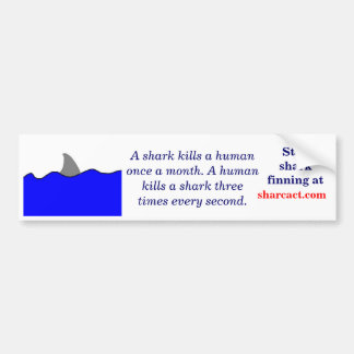 Sharc Act-bumpersticker Bumpersticker