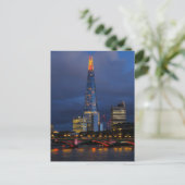 Shard Christmas Lights, Londres Carte postale brit (Debout devant)