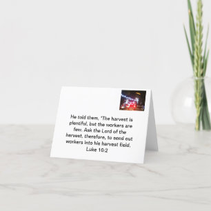 Share the gospel. feestdagen kaart