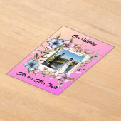 Share your gratitude with this Acrylic Invitation Acryl Uitnodigingen (Laagn)