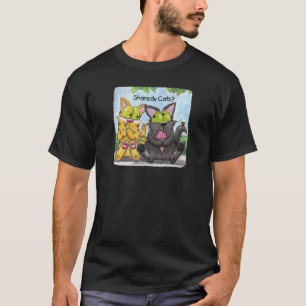 Sharedy Cats -Gekke en Tig T-shirt