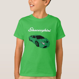 Sharerghini, sharerghini green t-shirt