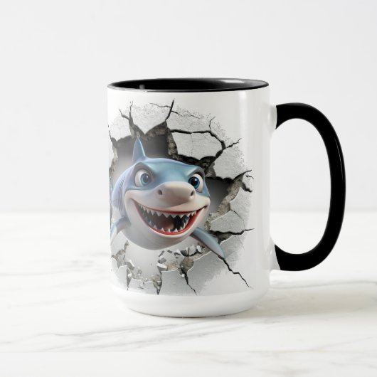 Shark-aanval Mok (Rechts)