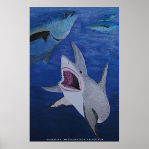 Shark-aanval Poster