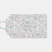 Shark Ahoy Dank je Cadeaulabel (Achterkant Horizontaal)