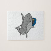 Shark als politieagent legpuzzel (Horizontaal)
