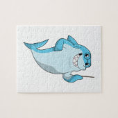 Shark as Teacher with Pointer Legpuzzel (Horizontaal)