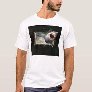 Shark Attack Breakthrough Mannen Basic T-Shirt