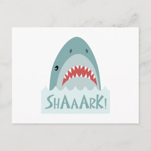 Shark Attack Briefkaart
