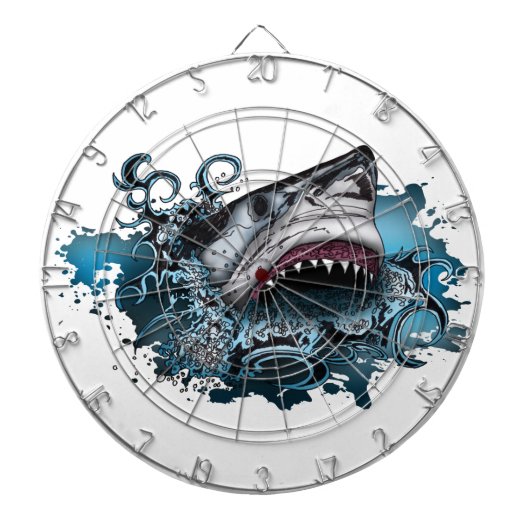 Shark Attack Dartbord (Voorkant)
