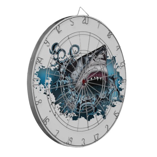 Shark Attack Dartbord (Voorkant Links)
