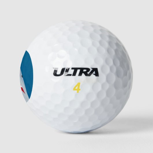 Shark Attack golfballen (Logo)