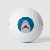 Shark Attack golfballen (Voorkant)