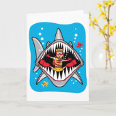 Shark Attack! Kaart (Gele Bloem)