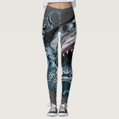 Shark Attack Leggings (Voorkant)
