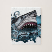 Shark Attack Legpuzzel (Verticaal)