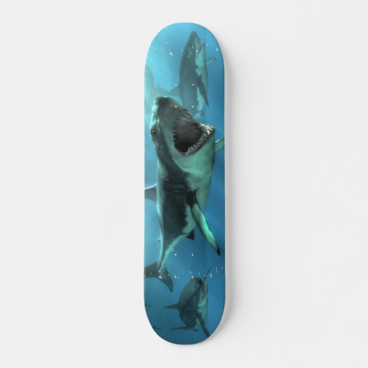 Shark Attack Skateboard (Voorkant)