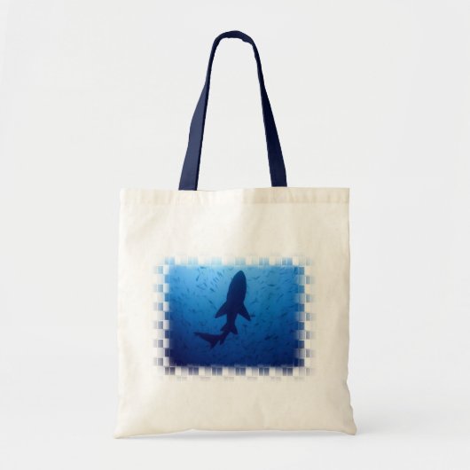 Shark Attack Small Bag Tote Bag (Voorkant)