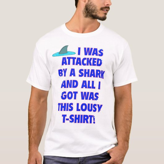 Shark Attack Souvenir T-shirt (Voorkant)