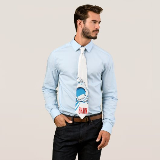 Shark Attack Stropdas (In situ)