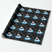 Shark Attack - Voeg uw eigen Funny Caption toe Cadeaupapier (Uitgerold)