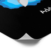 Shark Attack - Voeg uw eigen Funny Caption toe Poster (Hoek)