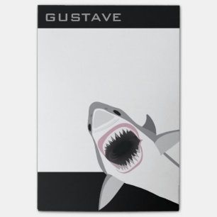 Shark Attack voegt Jouw naam toe Funny Post-it® Notes