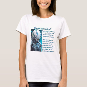 Shark Attacks (v2 licht) T-shirt