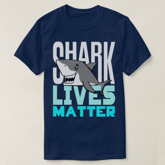 Shark Awareness Animal Activist T-shirt (Design voorkant)