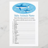 Shark Baby Animals Name Game (Voorkant)