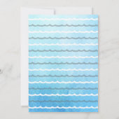 Shark Baby Shower Invitations pour bébé garçon (Dos)