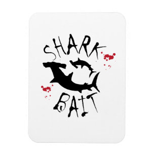 Shark Bait Funny Hammerhead Magneet