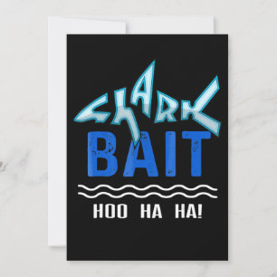 Shark Bait Hoo Ha Funny Shark Lover Gifts Save The Date