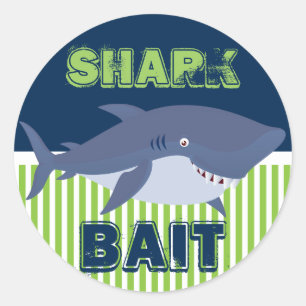 Shark Bait Ronde Sticker