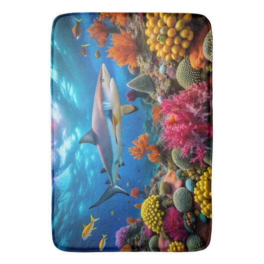 Shark Bath Mat (Voorkant Verticaal)