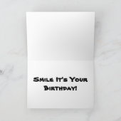 Shark Birthday-kaart Kaart (Binnen)