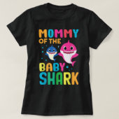 Shark Birthday Quote Funny B-day Mom T-shirt (Design voorkant)