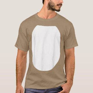 Shark Body Belly Funny Halloween Costumes Cosplay T-shirt