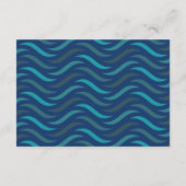 Shark bruiloft details behuizing Kaart (Achterkant)