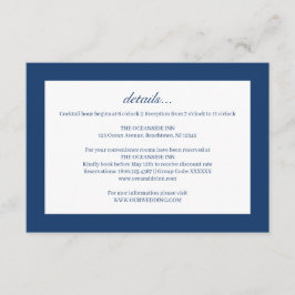 Shark bruiloft details behuizing Kaart