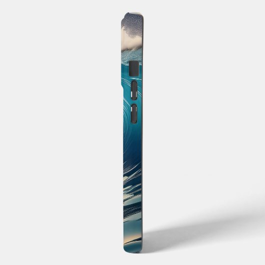 Shark Bump en Bite Case-Mate iPhone Case (Achterkant / Links)